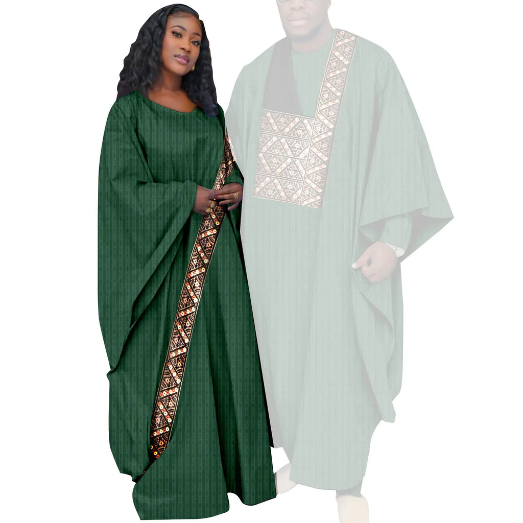 Vêtements couple africain – Tenues mariage ethniques, Abaya femme, Dashiki homme, style traditionnel