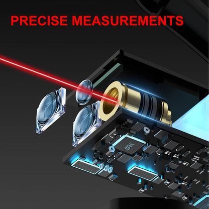 Mini télémètre laser 30m – mesure continue, haute précision