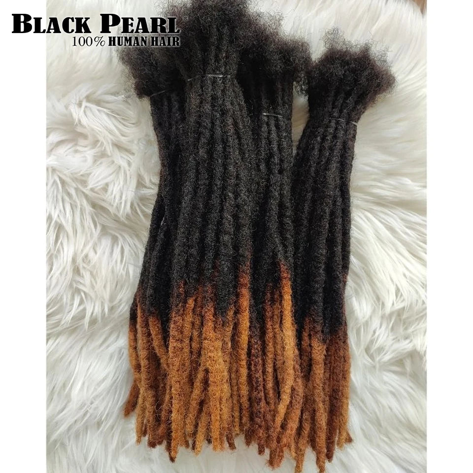 Extensions dreadlocks cheveux humains – Loc crépus droit, 100% cheveux humains, dreadlocks naturelles