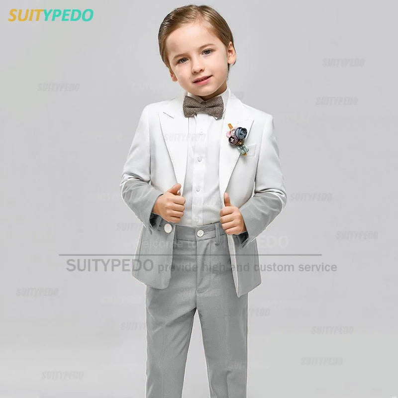 Ensemble deux pièces garçon﻿– veste pantalon, blazer activité, fête, mode chic