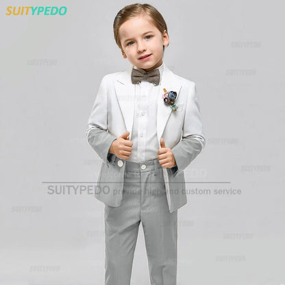 Ensemble deux pièces garçon﻿– veste pantalon, blazer activité, fête, mode chic