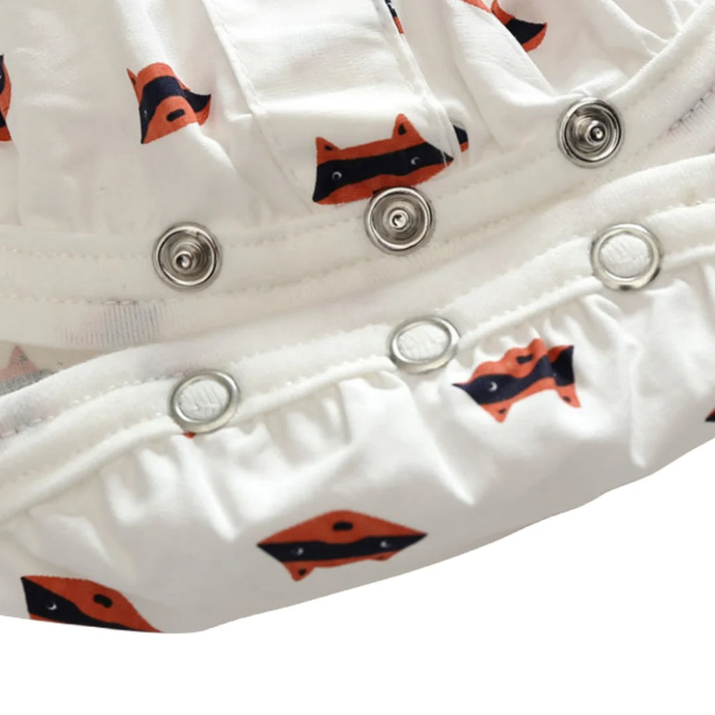 Barboteuse bébé garçon – Coton imprimé, style gentleman, 1er anniversaire, 3-36 mois