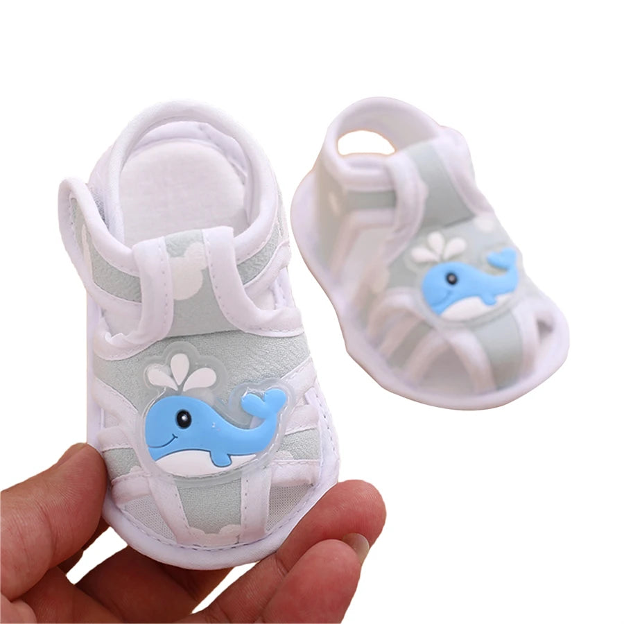 Sandales bébé été 0‑15M – souples, premiers pas, fille & garçon