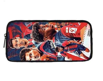 Sac à dos football Lamine Yamal, enfant, 1/3 pièces : sac d’école, sac déjeuner, trousse .