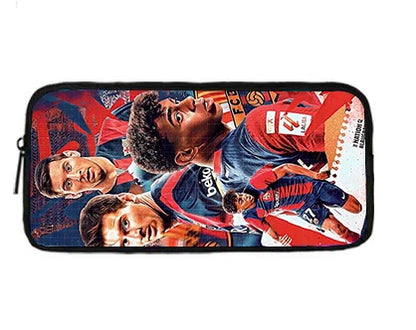 Sac à dos football Lamine Yamal, enfant, 1/3 pièces : sac d’école, sac déjeuner, trousse .