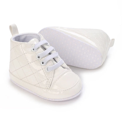 Chaussures cuir bébé montantes, loisir et premier pas