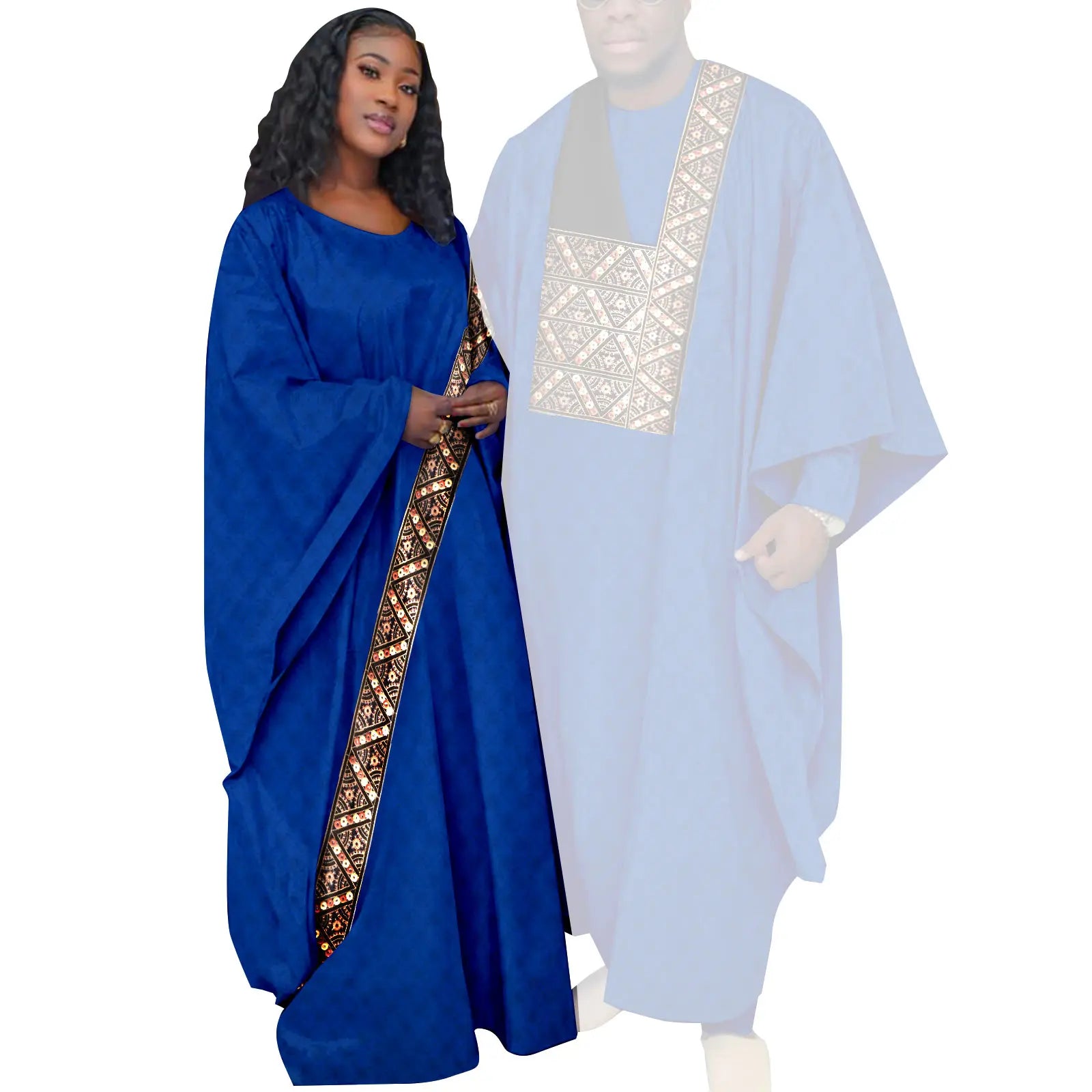 Vêtements couple africain – Tenues mariage ethniques, Abaya femme, Dashiki homme, style traditionnel