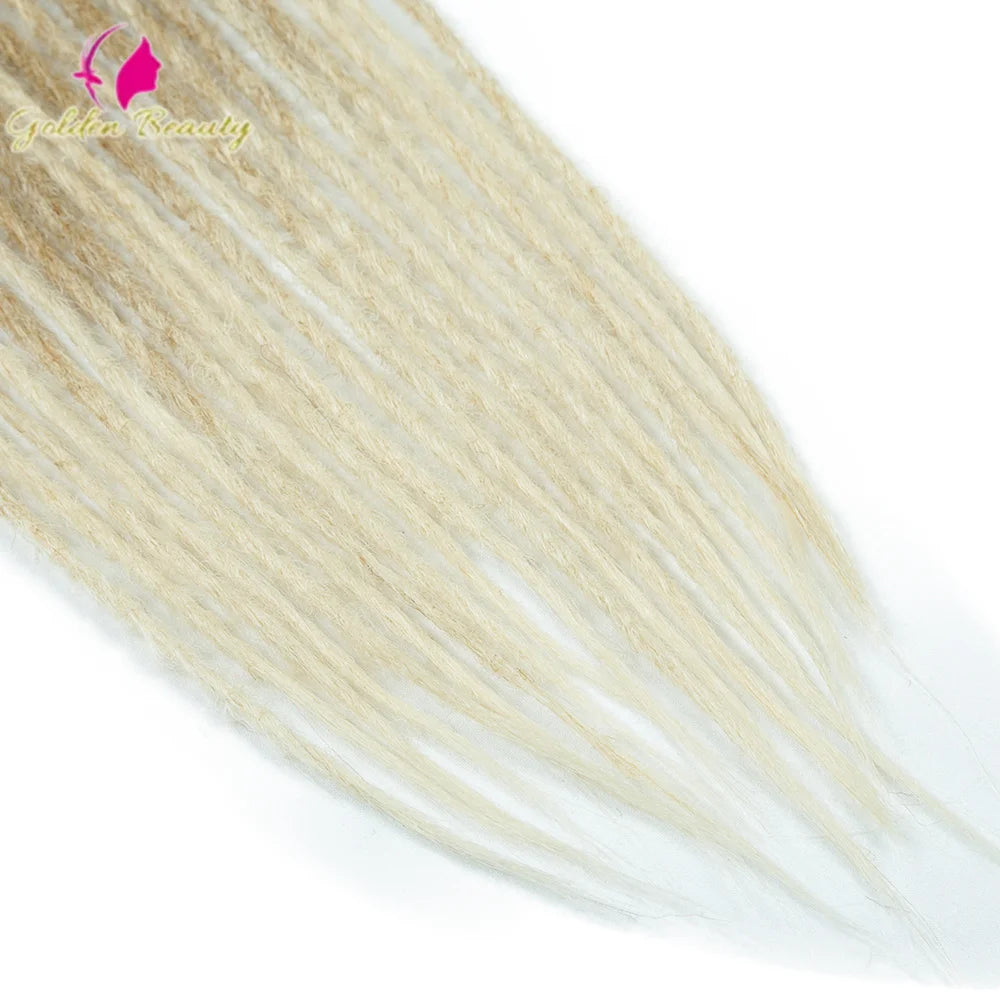 Extensions Dreadlocks Synthétiques 24” Double Extrémité, 10 Brins .