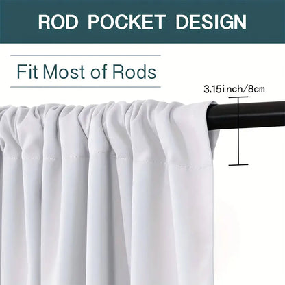 Rideaux Noël poche arbre or - filtrants lumière, 2 pièces