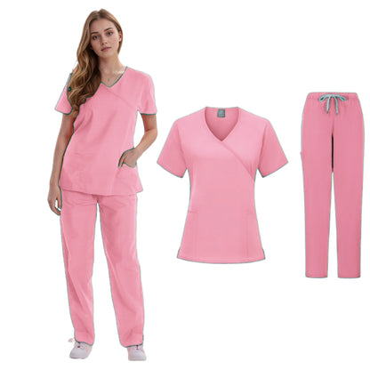 Uniformes cliniques femme – Tenues dentaires confortables et professionnelles.