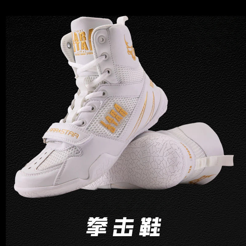 Chaussures d’entraînement homme, boxe et lutte, antidérapantes confortables et durables