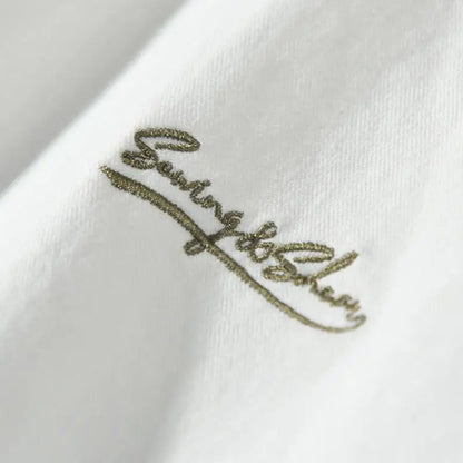 Lidou Chemise de travail homme manches longues, légère, brodée, printemps-été