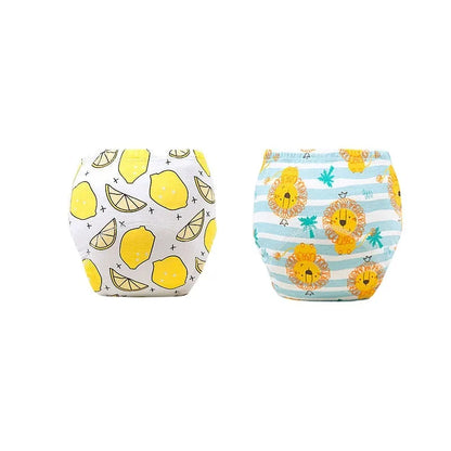 Pantalon d'entraînement bébé coton imperméable – 6 couches absorbantes – Lavable et réutilisable – Culotte apprentissage confortable et écologique