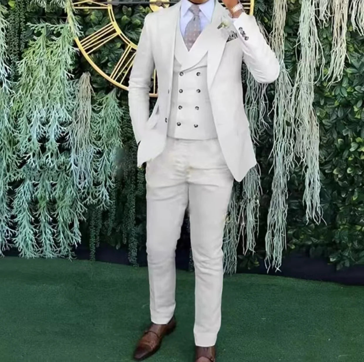 Costume 3 pièces homme : blazer, gilet, pantalon – mariage & affaires .