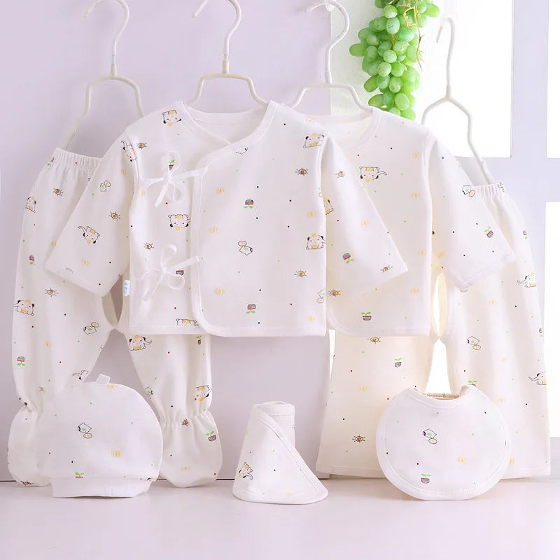 Ensemble bébé fille 18 pièces 100% coton, doux automne, cadeau sans boîte