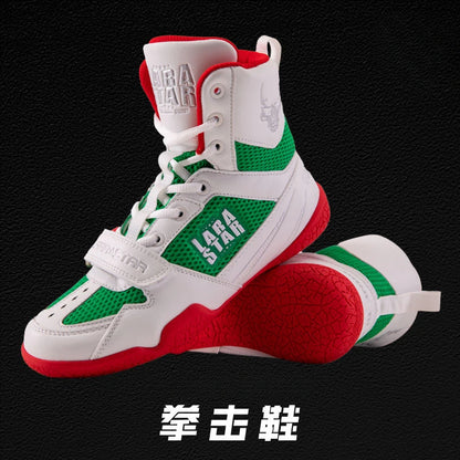 Chaussures d’entraînement homme, boxe et lutte, antidérapantes confortables et durables