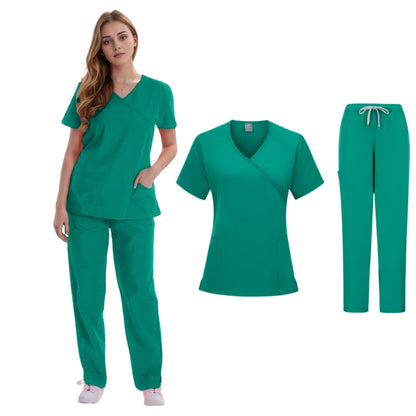 Uniformes cliniques femme – Tenues dentaires confortables et professionnelles.