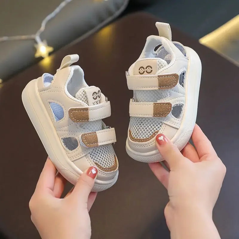 Sandales enfants 1-6 ans, maille respirante, semelle souple