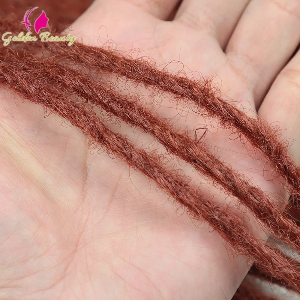 Extensions Dreadlocks Synthétiques 24” Double Extrémité, 10 Brins .