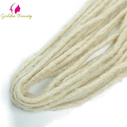 Extensions Dreadlocks Synthétiques 24” Double Extrémité, 10 Brins .