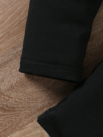 Ensemble fille 2 pièces – chemise + bas, printemps/automne (1‑8 ans)