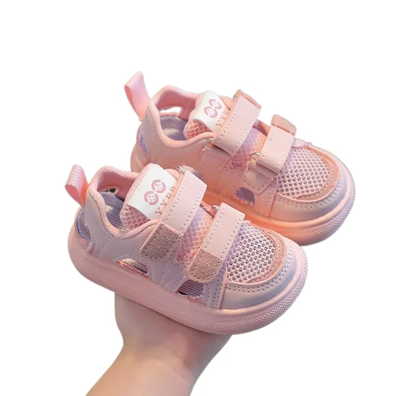 Sandales enfants 1-6 ans, maille respirante, semelle souple