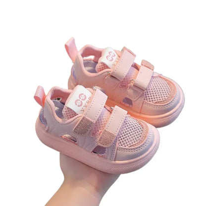 Sandales enfants 1-6 ans, maille respirante, semelle souple