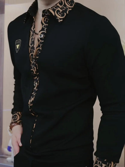 Chemise Affaires Homme Légère – Tendance Jeune, Revers Élégant .