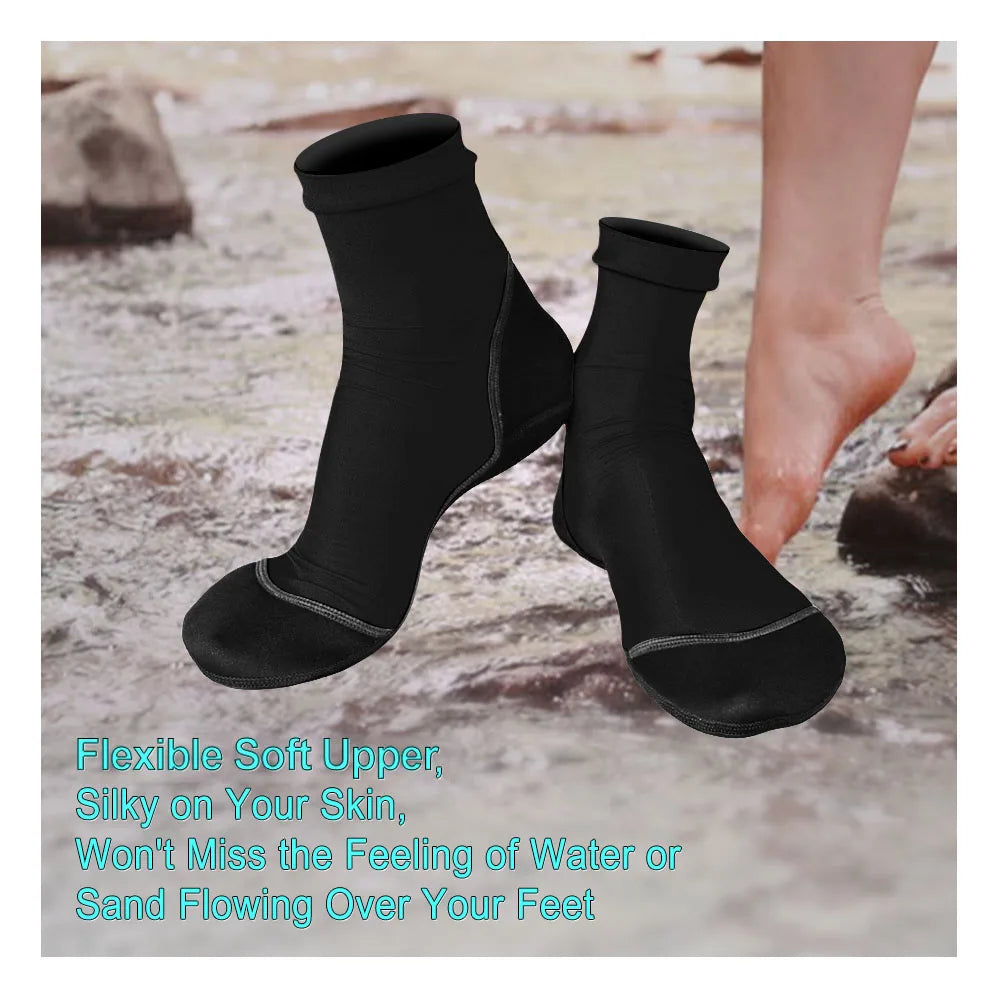 Chaussettes de plage en néoprène – Protection solaire, volley, football, sable