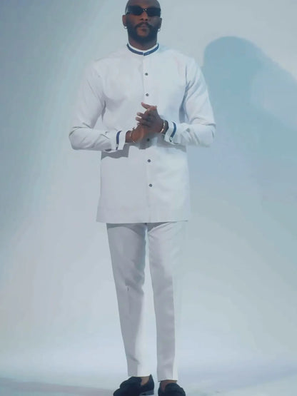 Ensemble africain homme 2 pièces, caftan ou dashiki, tenue traditionnelle .