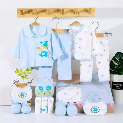 Ensemble bébé fille 18 pièces 100% coton, doux automne, cadeau sans boîte