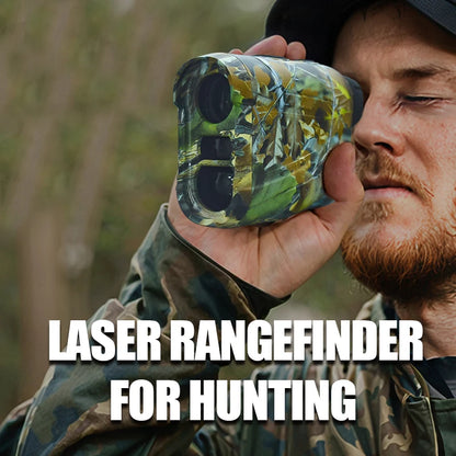 MUFASHA télémètre laser 656 yd – extérieur chasse, pluie/brouillard, rampe auto