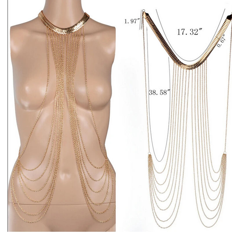 Collier long en alliage avec pompon pour femme – mode sexy JO Présidence .