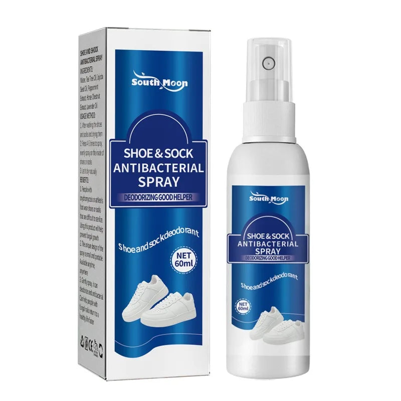 Spray déodorant antibactérien 60ml – Anti-odeur pour chaussettes et chaussures
