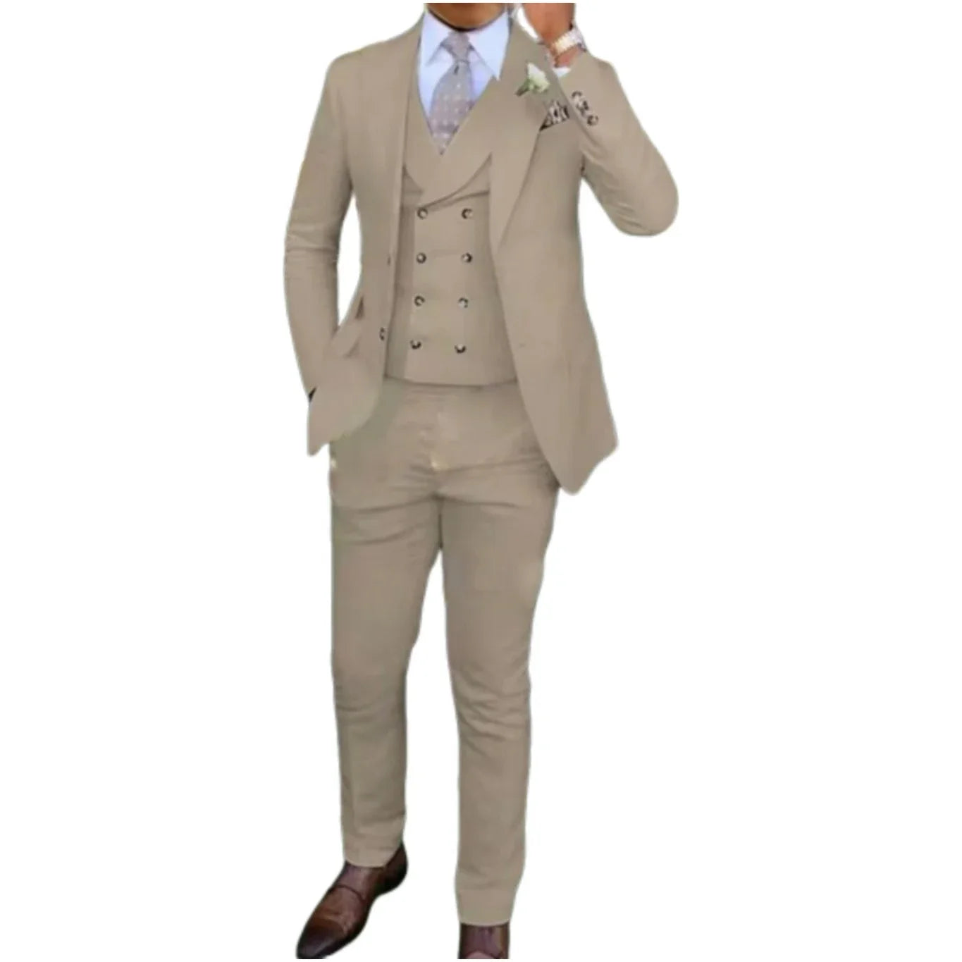 Costume 3 pièces homme : blazer, gilet, pantalon – mariage & affaires .