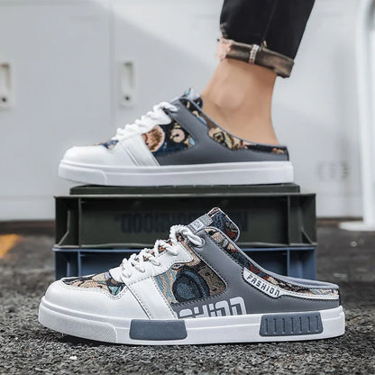 ELUVA Sandales d'été pour hommes Chaussures coulissantes respirantes Confortables pour l'extérieur Semelle légère Sandales de marche décontractées antidérapantes .