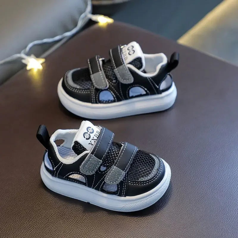 Sandales enfants 1-6 ans, maille respirante, semelle souple