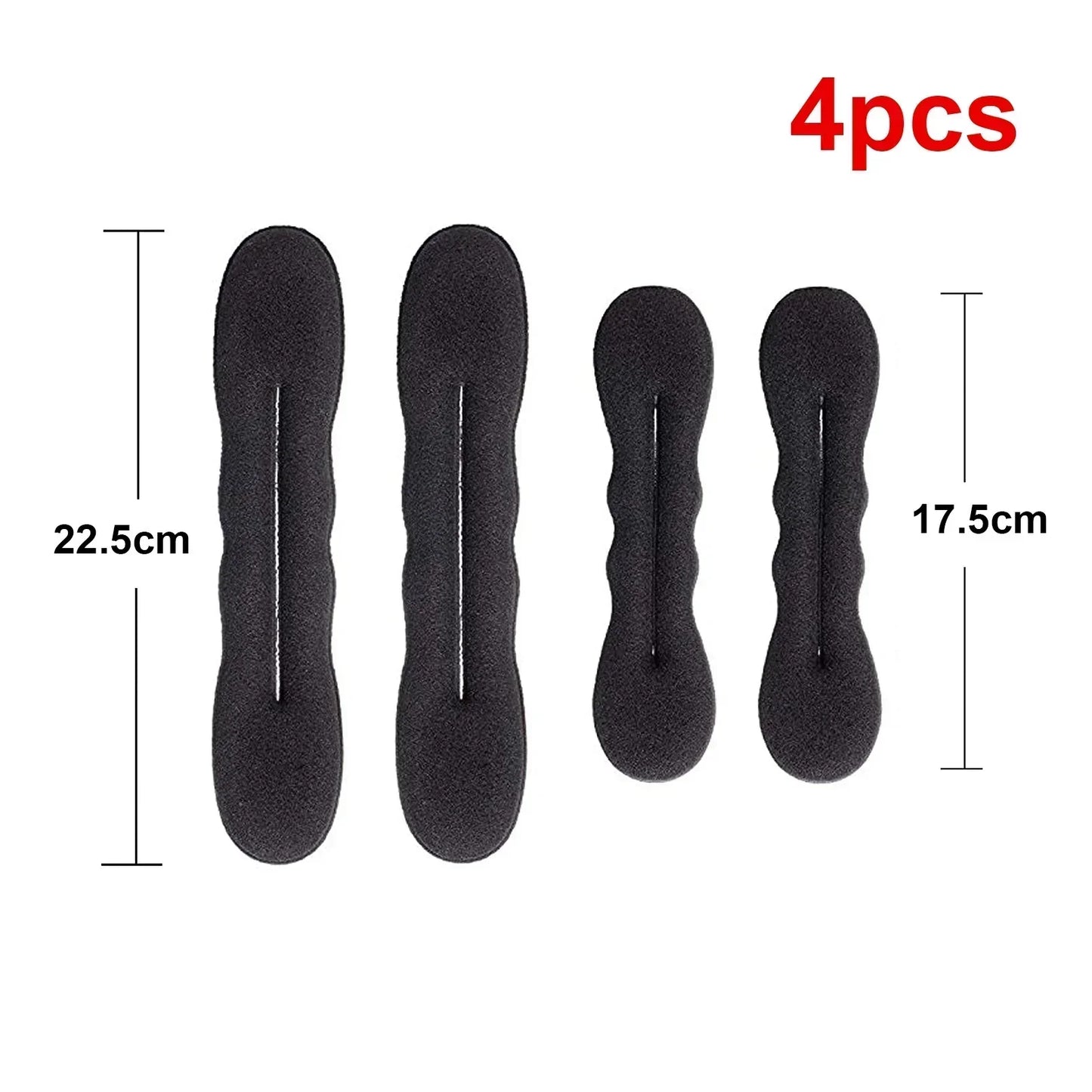 Outil coiffure boucle plastique, scrunchie chignon torsion