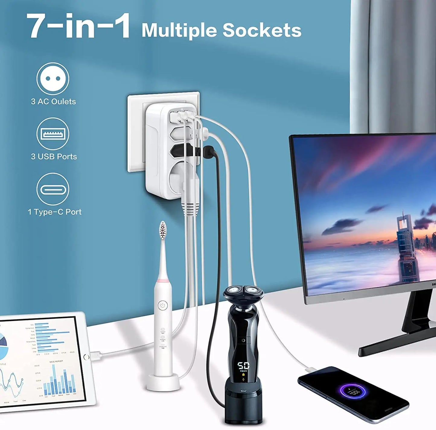 Caméra Sécurité WiFi Mini 4K, Prix EU, Vision Nocturne, Surveillance à Distance, USB .