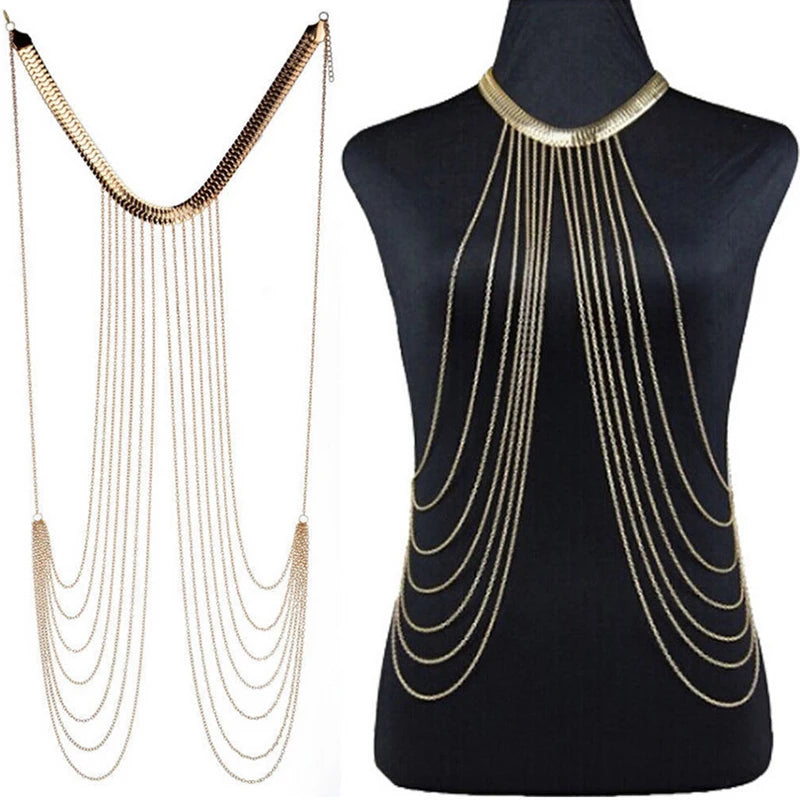 Collier long en alliage avec pompon pour femme – mode sexy JO Présidence .
