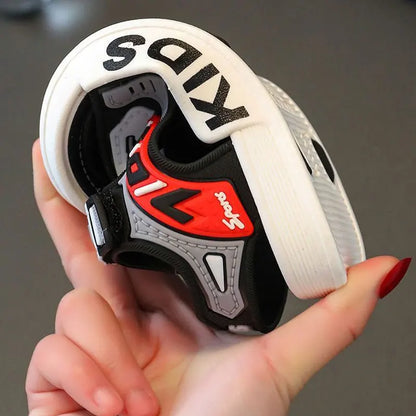 Sandales de sport enfant – Chaussures d'été décontractées pour garçons et filles – Chaussures de plage confortables à semelle souple – Pantoufles antidérapantes tendance