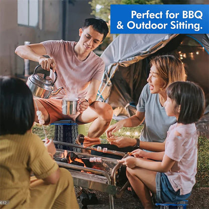 Tabouret télescopique pliable portable, chaise légère de camping avec sac .