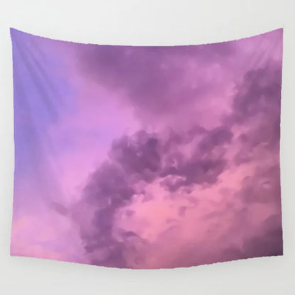 Tapisserie murale nuages mélodieux﻿– couvre-lit artiste, serviette plage, déco hippie chambre dortoir