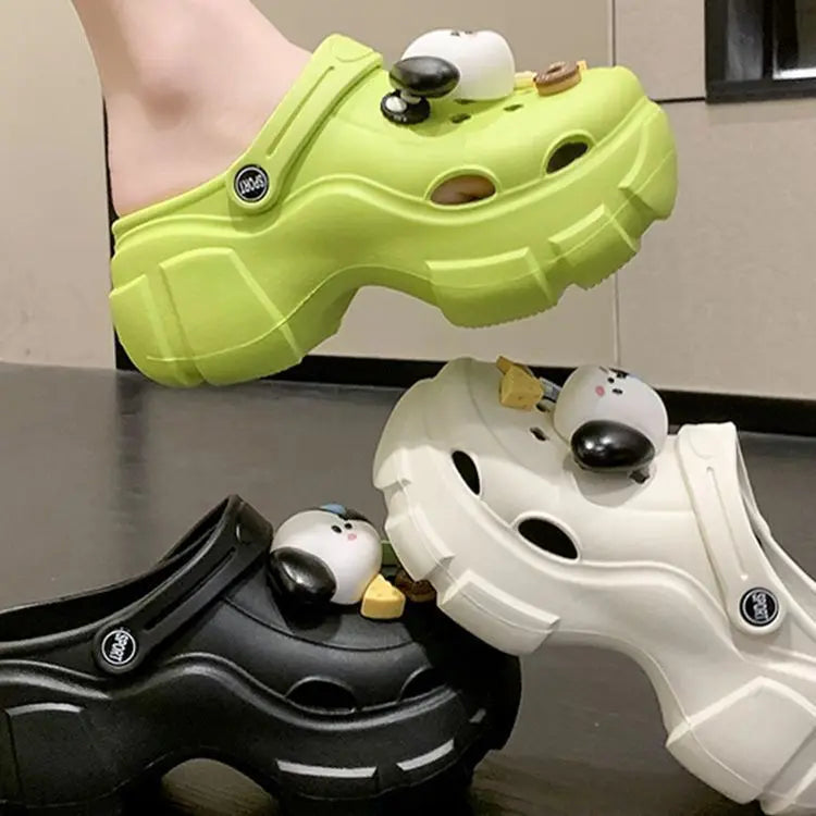 Sanurgente pantoufles Hello Kitty japonaise kawaii – Antidérapantes, respirantes, en caoutchouc doux, pour intérieur et extérieur