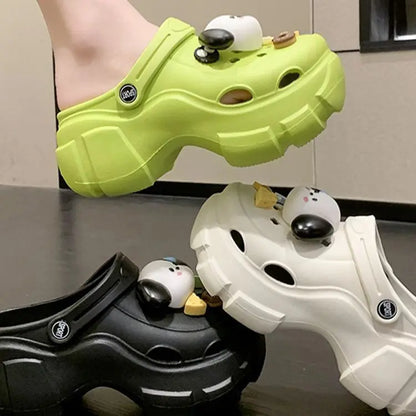 Sanurgente pantoufles Hello Kitty japonaise kawaii – Antidérapantes, respirantes, en caoutchouc doux, pour intérieur et extérieur