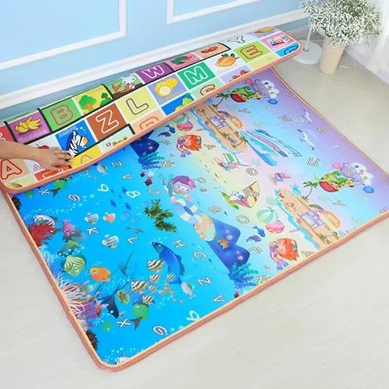 Tapis de Jeu Bébé Pliable – Mousse EPE 1 cm, Confortable et Sécurisé