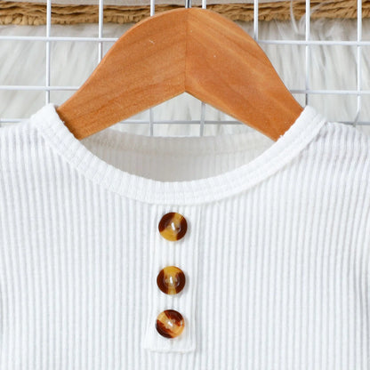 Ensemble fille 3 pièces automne/hiver – robe + ceinture + chapeau (2‑8 ans)