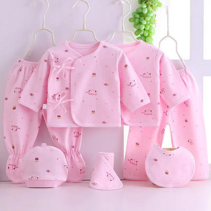 Ensemble bébé fille 18 pièces 100% coton, doux automne, cadeau sans boîte