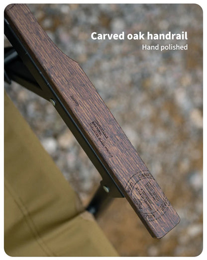 Chaise tactique pliable en aluminium légère Kermit – portable et détachable pour camping .