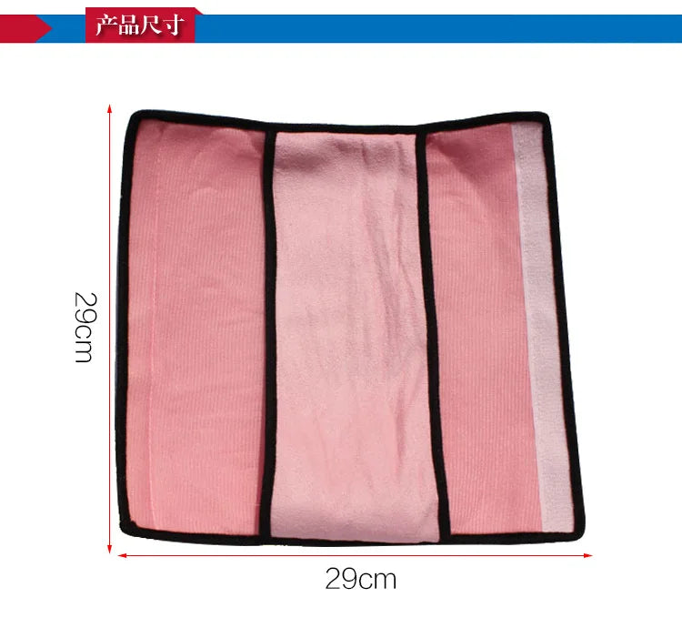 Housse de ceinture de sécurité enfant – épaulière mignonne en peluche pour voiture